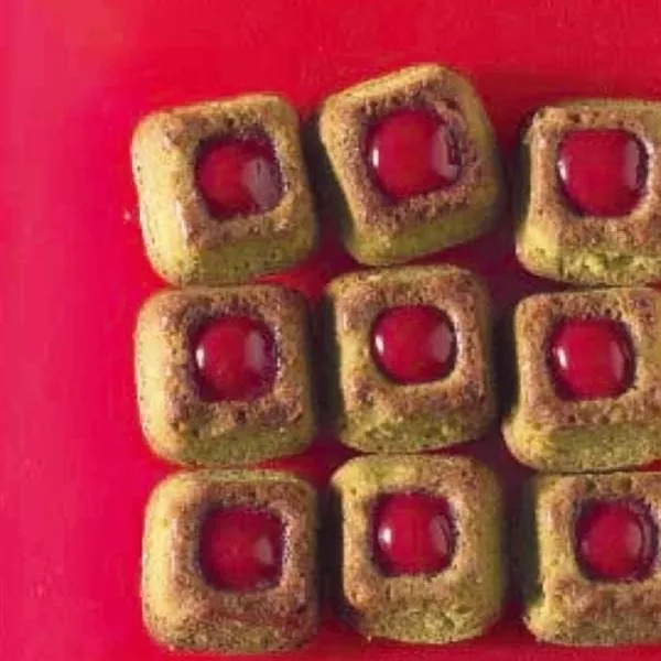 Mignardises au thé vert matcha