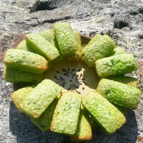 Financiers à la menthe dans le moule Mini-lingot FP 2317