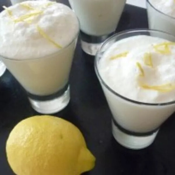 Mousse légère au citron