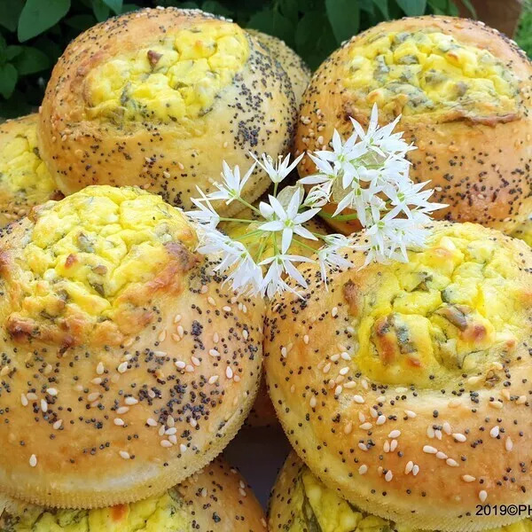 Poğaça ou petits pains turcs à la feta