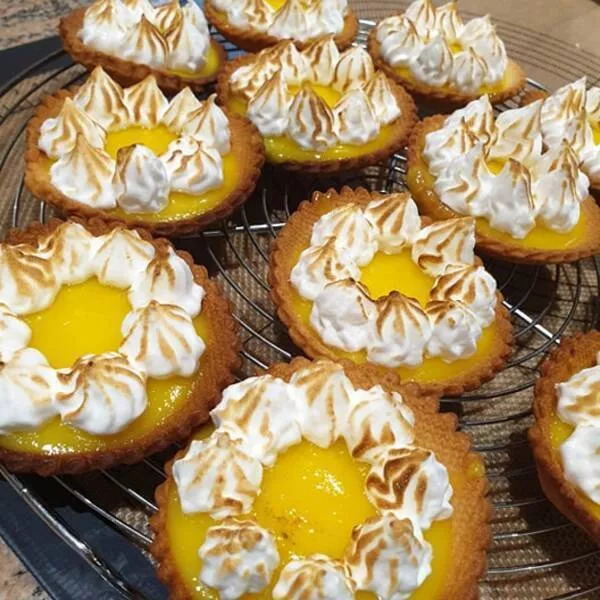 Tartelettes au citron meringuée