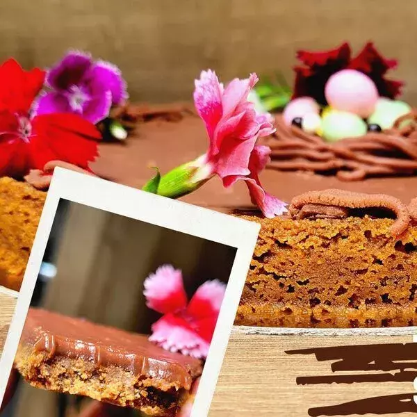 Tarte chocolat spéculoos pour Pâques 