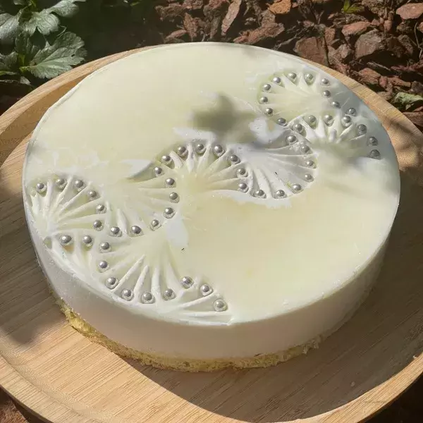 entremet citron framboise 