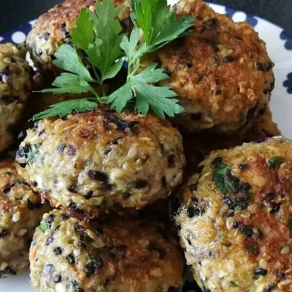 Boulettes de légumes et poulet