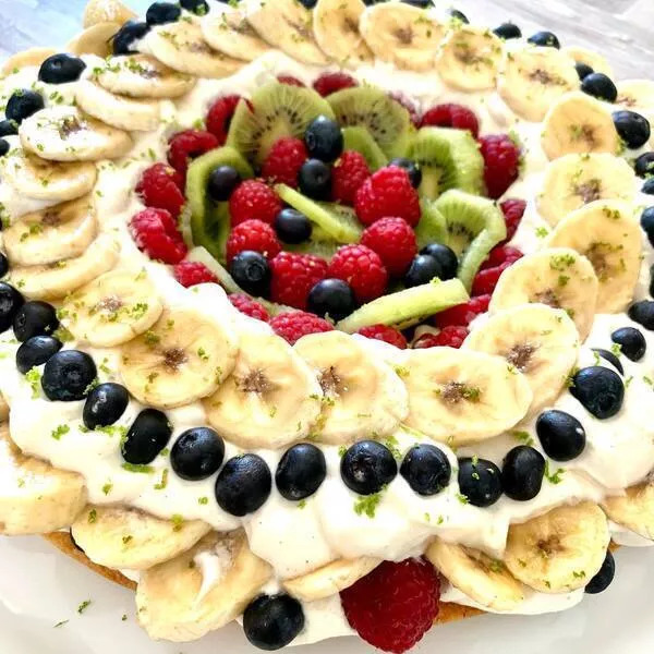 Tarte biscuit breton fruits au choix  