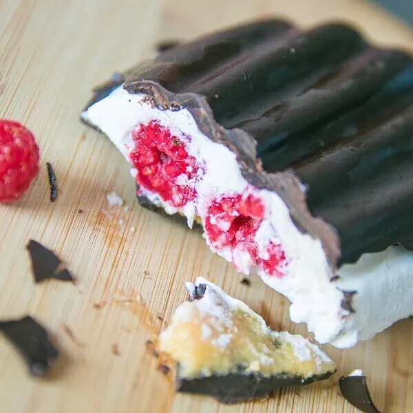 Faux magnum coco fruits rouge choco vegan (recette healthy)