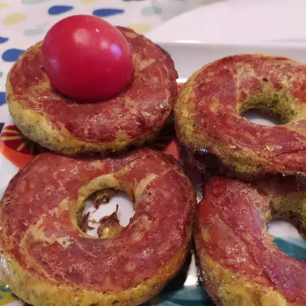 Donuts verts chorizo