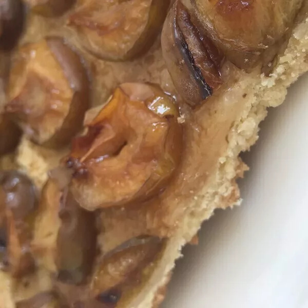 Tarte aux prunes (reines-claudes)