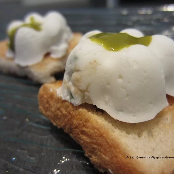  Petites bouchées au chèvre