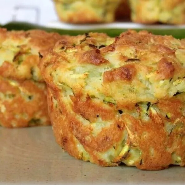 Moelleux au chèvre et à la courgette