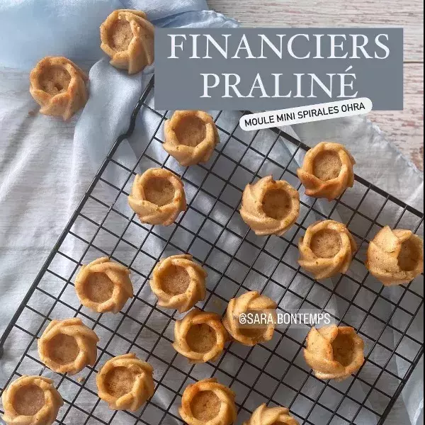 Financiers praliné