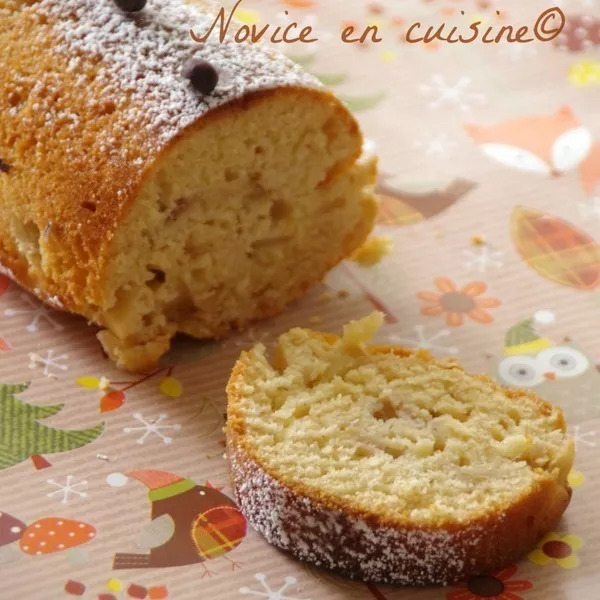 Gâteau pommes et canelle