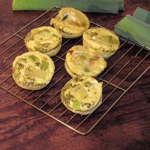 Mini-quiches sans pâte