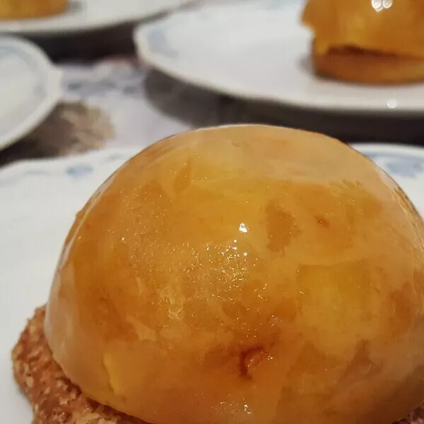 Pommes au caramel