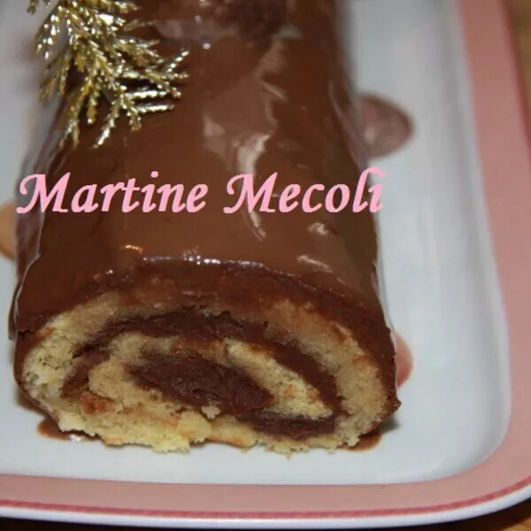 Bûche aux marrons sans cook'in