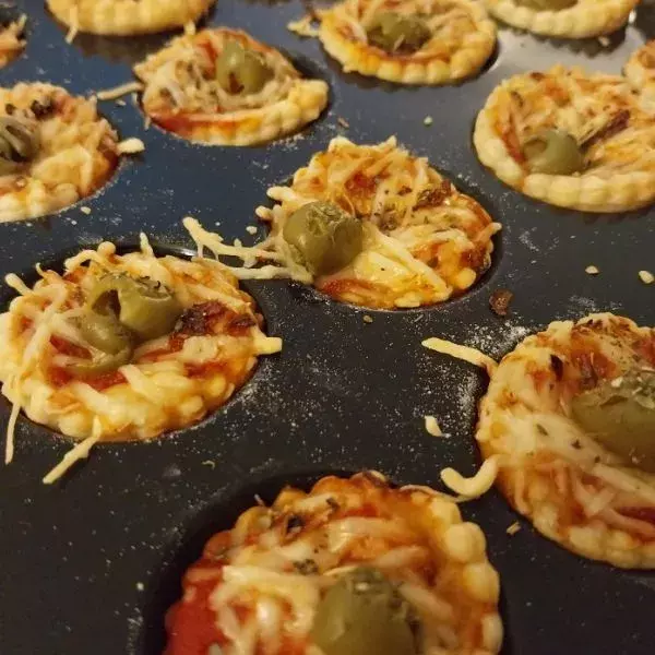 Mes petites tartelettes façon pizza 