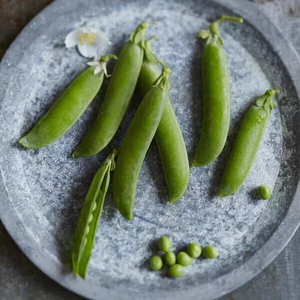 Cuisson vapeur des petits pois