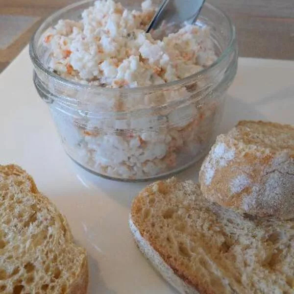 Rillettes de crabe et surimi