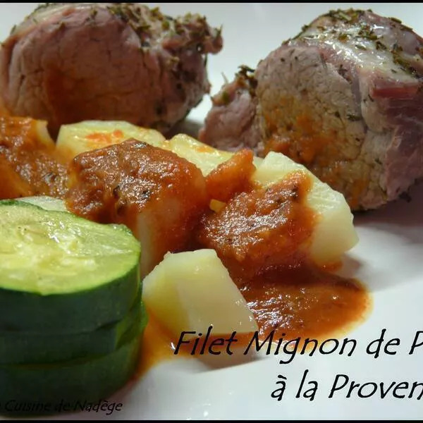 Filet mignon de porc à la provençale