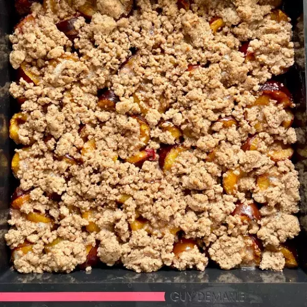 Zwatchka (quetsches) Crumble 