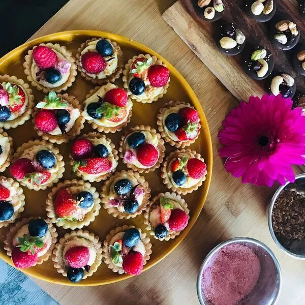 Tartelette aux FRUITS ROUGES