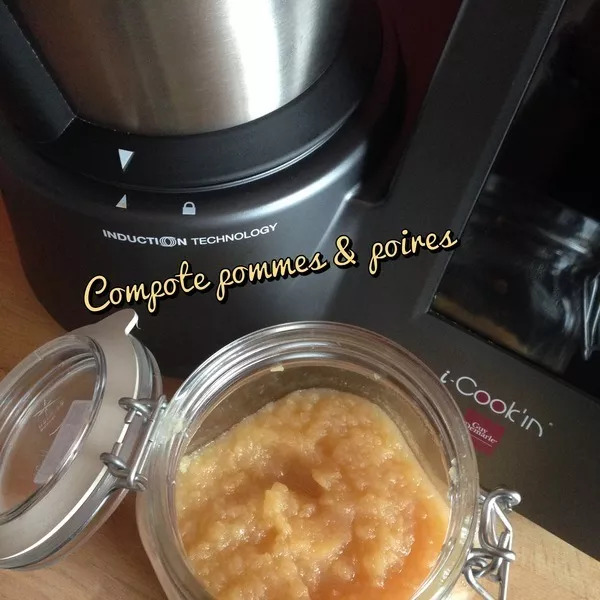 Compote pommes,poires 