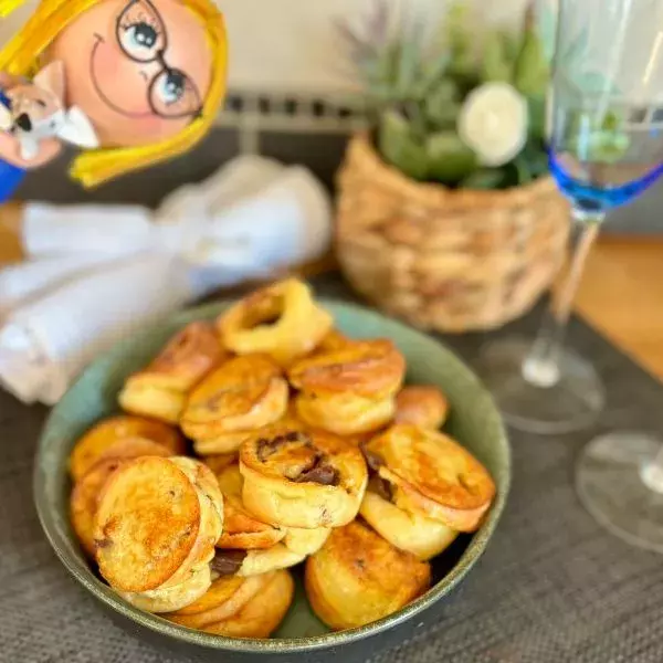 Minis Crêpes soufflées au magret de canard