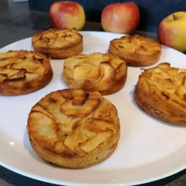 Gâteau invisible aux pommes