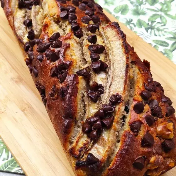 CAKE BANANE ET PEPITES DE CHOCOLAT