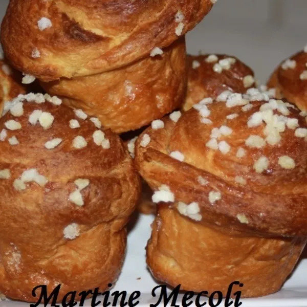 Petites brioches feuilletées