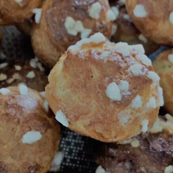 Chouquettes moelleuses et croustillantes