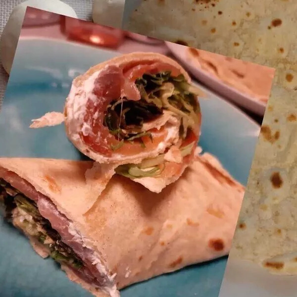 pâte a wraps ou faritas 