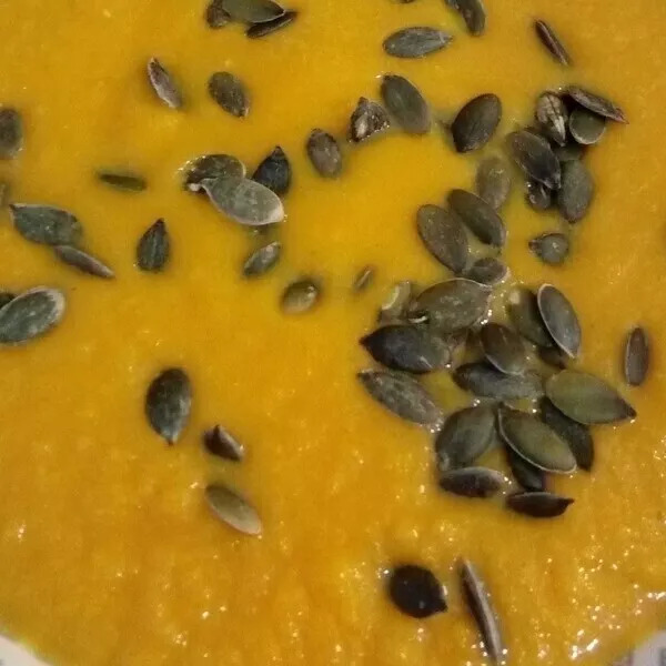 Soupe orange automnale