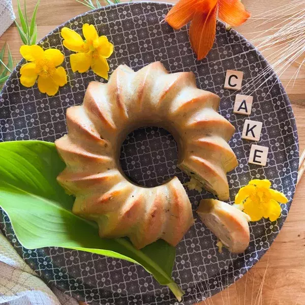 Cake chèvre courgette