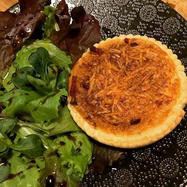 Quiches aux lardons individuelles