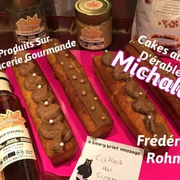 Cakes au sirop d'érable de C. Michalak