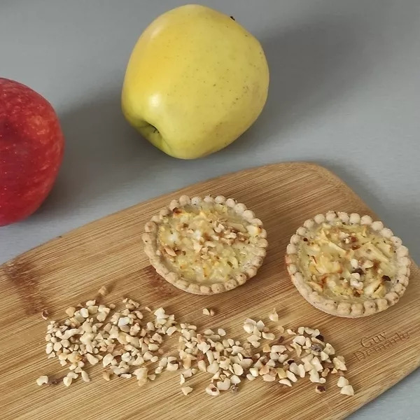 Tartelettes pommes noisettes