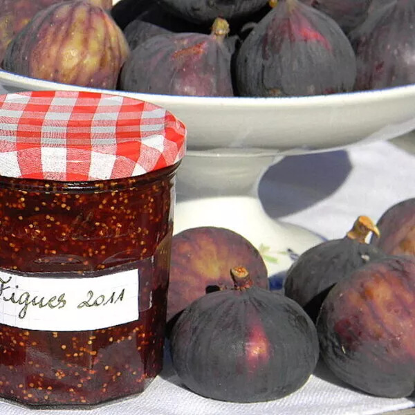 Confiture de figues au citron