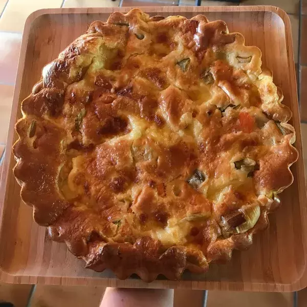 Tarte saumon brocolis 