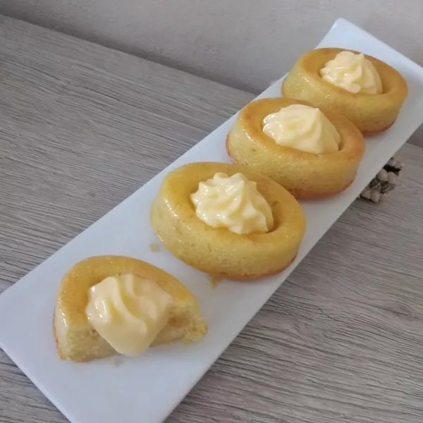 savarin à la crème de citron