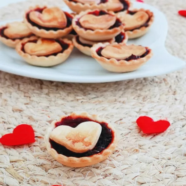 Mini-tartelettes des amoureux