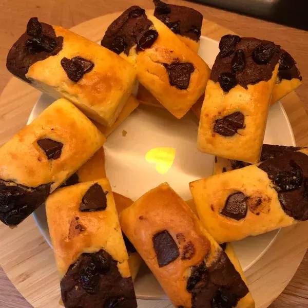 Duo choco/cranberries 