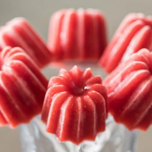 Glace à l'eau aux fraises sans I-Cook'in