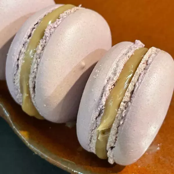 Macarons au praliné