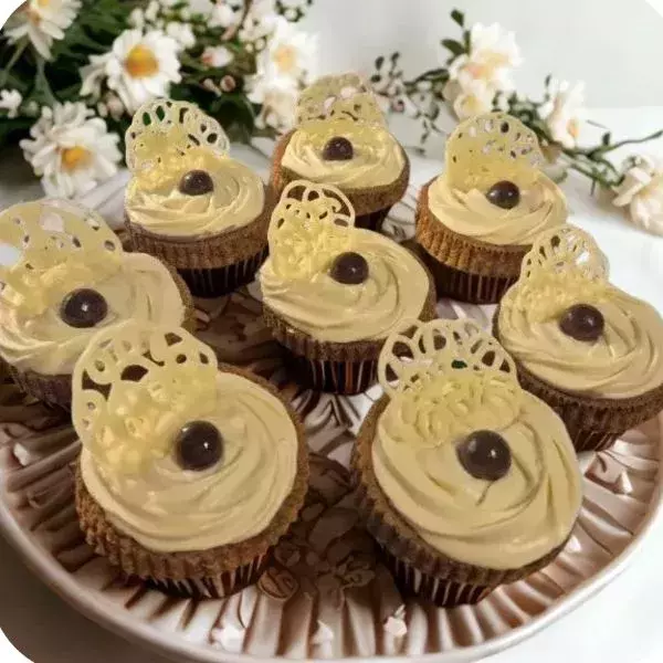 Tartelettes renversées Chocolat au lait & Nuage passion