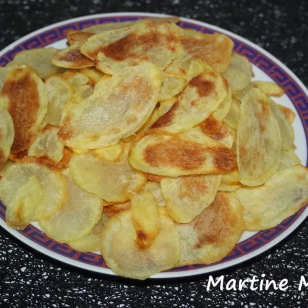 Chips de pommes de terre au four maison sans cook'in