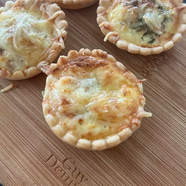 Mini tartelettes salées 