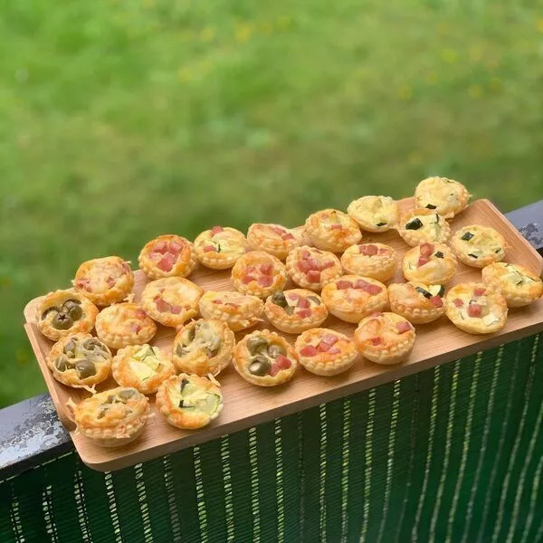 Mini tartelettes apéro