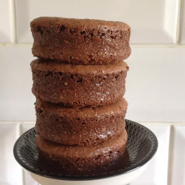 Petits gâteaux au chocolat sans farine.