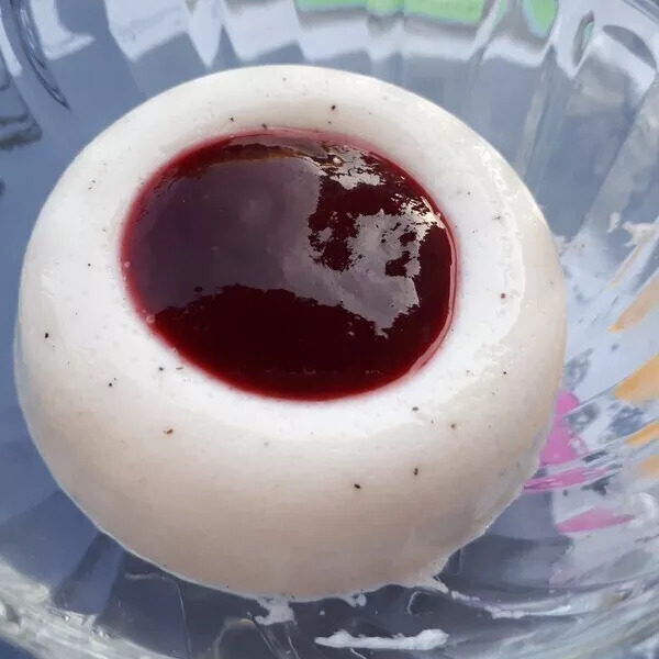 Panna cotta au lait d'amande "agar agar" 